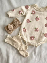 Load image into Gallery viewer, Pink Blossom romper