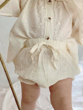 Load image into Gallery viewer, Pearl set blouse and bloomers