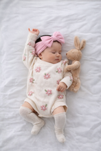Load image into Gallery viewer, Pink Blossom romper
